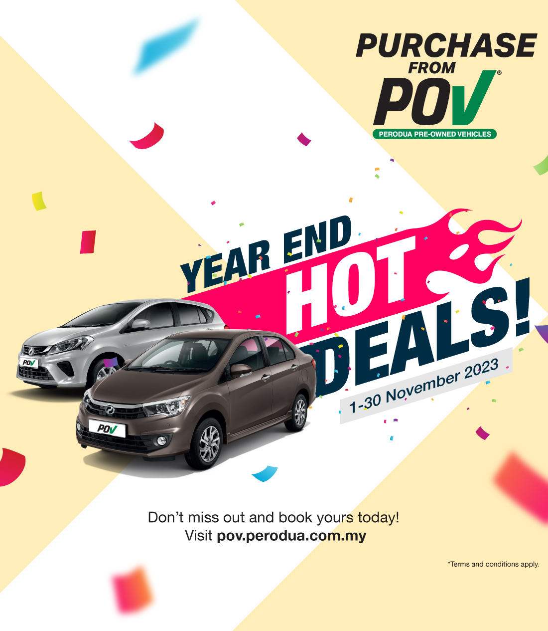 POV retail November Hot Deal 2023 | Perodua